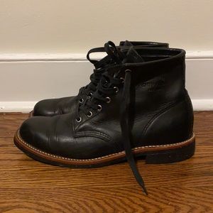 Original Chippewa Collection 6-Inch Service Utility Boot - Black